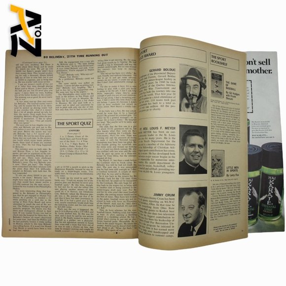 June 1969 SPORT Magazine Ted Williams Washington Senators - Picture 9 of 9